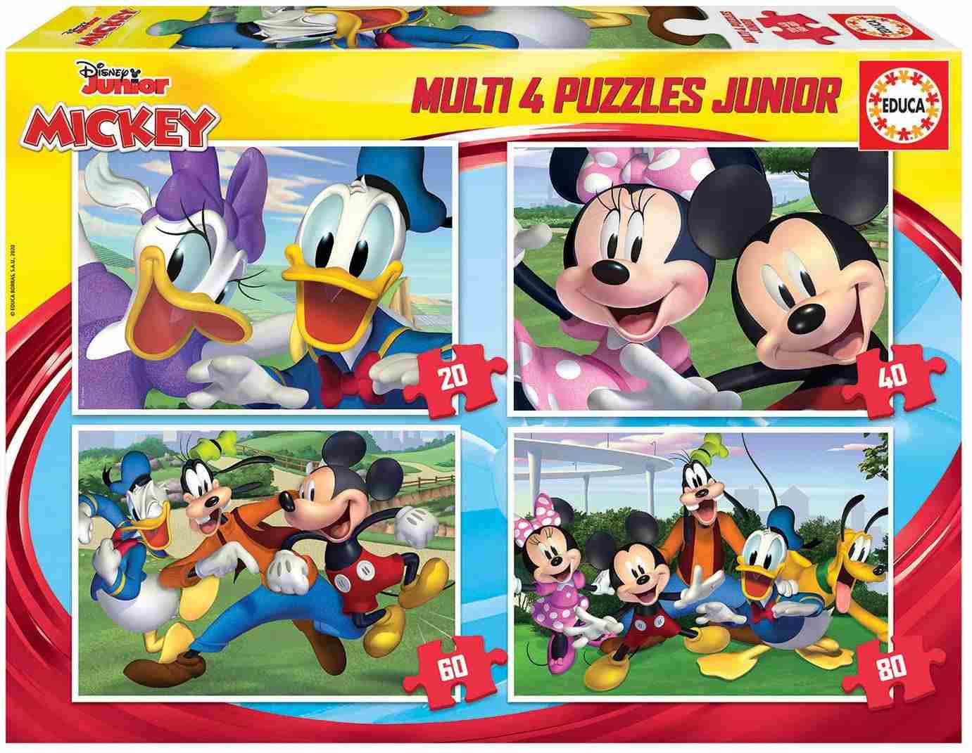 Puzzles progresivos Mickey